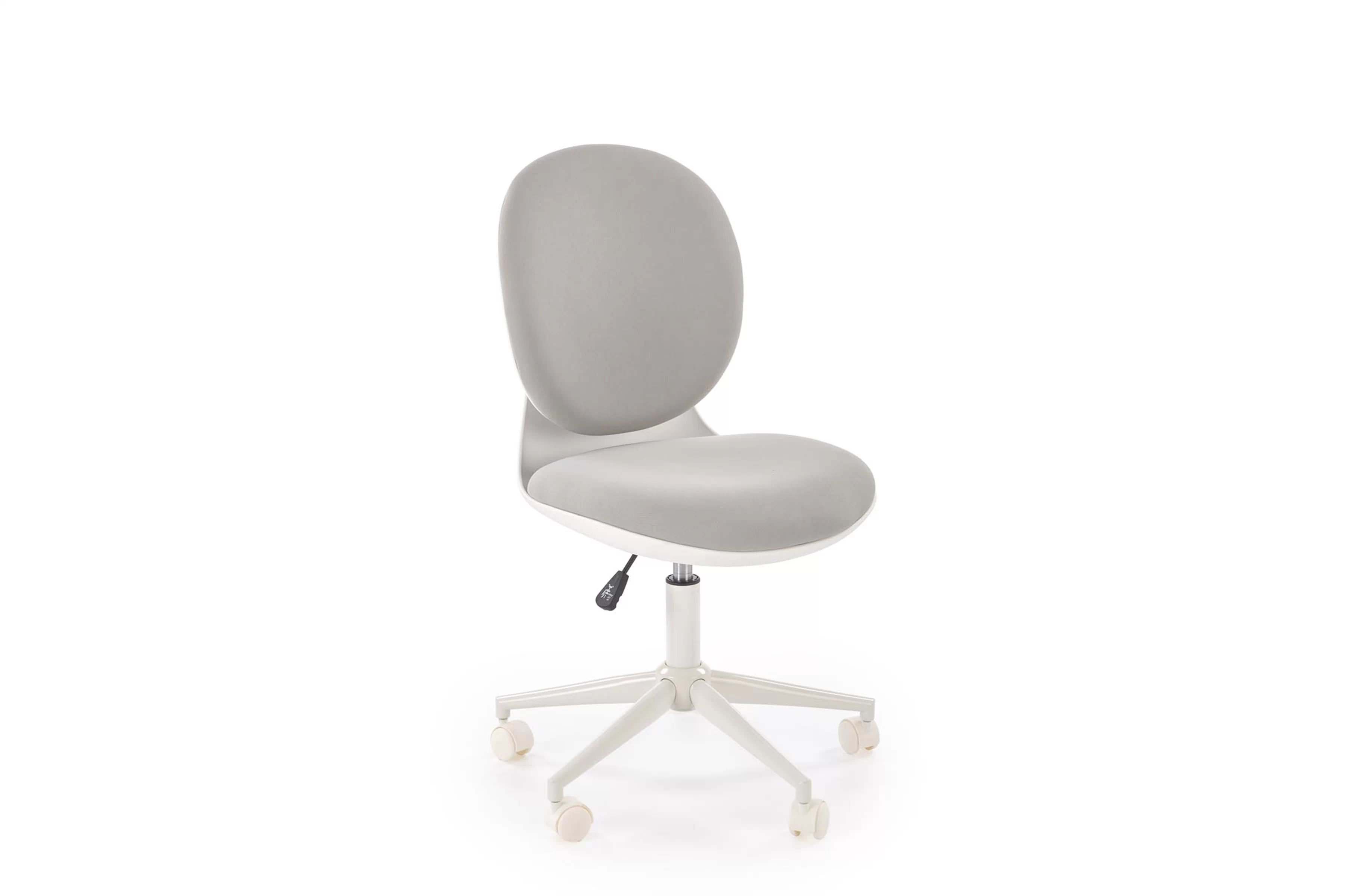Dětská kancelářská židle Siteo - světle šedá / bílá židle dzieciece kancelářský Siteo - světlý popelavá / bílá