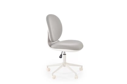 Dětská kancelářská židle Siteo - světle šedá / bílá židle dzieciece kancelářský Siteo - světlý popelavá / bílá