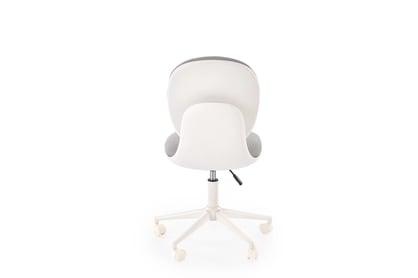 Dětská kancelářská židle Siteo - světle šedá / bílá židle dzieciece kancelářský Siteo - světlý popelavá / bílá