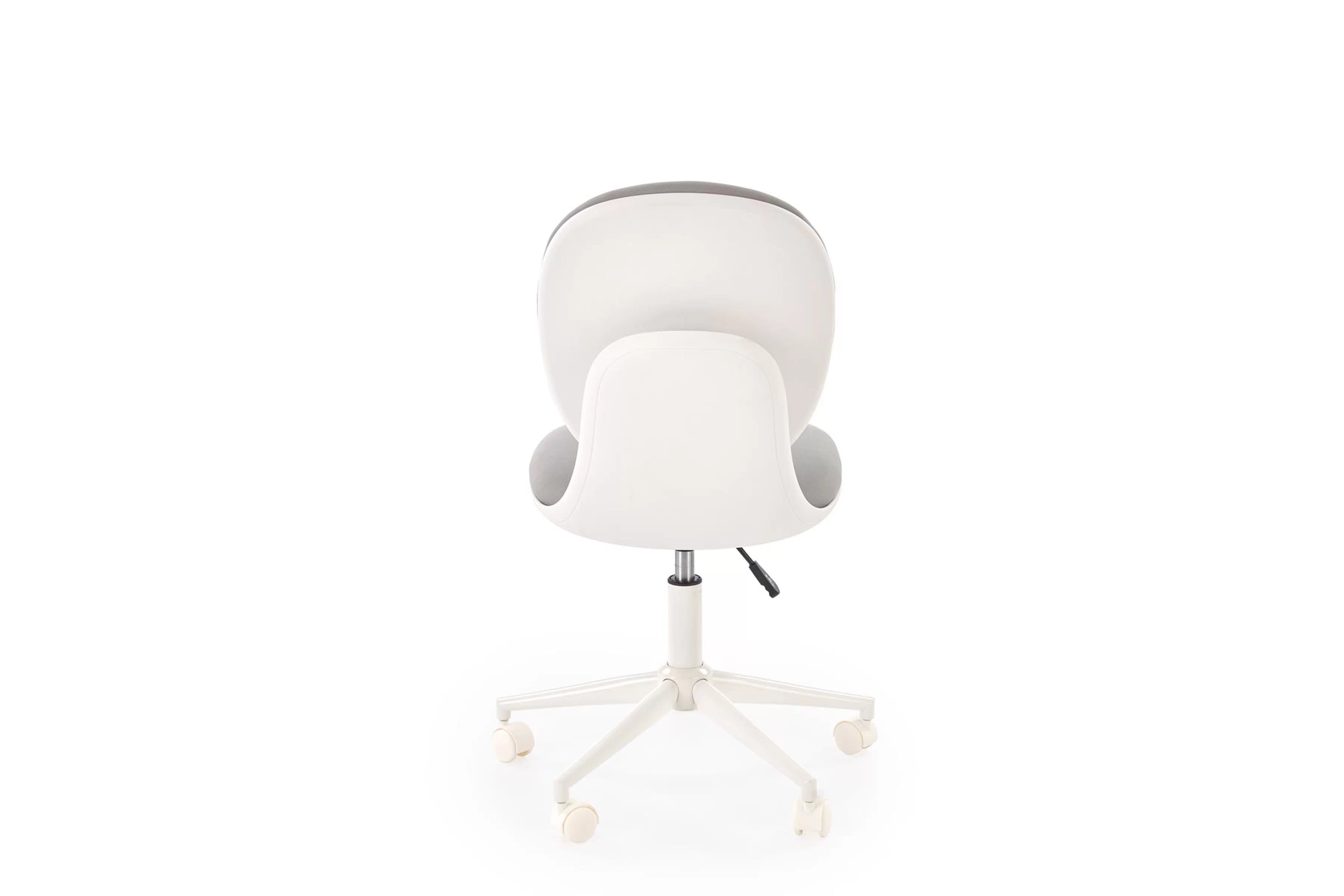 Dětská kancelářská židle Siteo - světle šedá / bílá židle dzieciece kancelářský Siteo - světlý popelavá / bílá