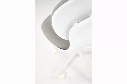 Dětská kancelářská židle Siteo - světle šedá / bílá židle dzieciece kancelářský Siteo - světlý popelavá / bílá