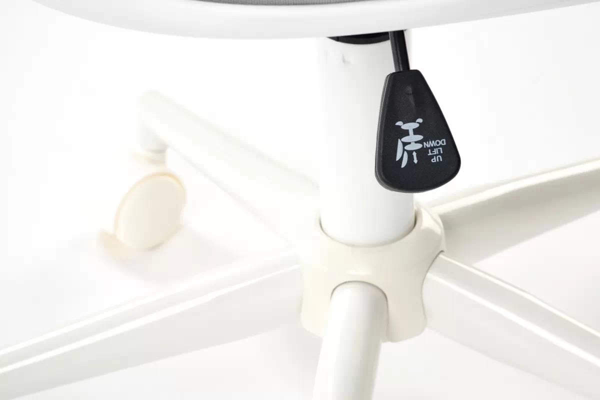 Dětská kancelářská židle Siteo - světle šedá / bílá židle dzieciece kancelářský Siteo - světlý popelavá / bílá