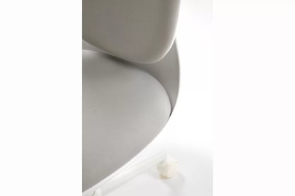 Dětská kancelářská židle Siteo - světle šedá / bílá židle dzieciece kancelářský Siteo - světlý popelavá / bílá