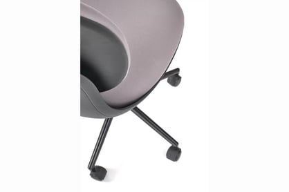 Dětská kancelářská židle Siteo - šedá / černá židle dzieciece kancelářský Siteo - světlý popelavá / černá