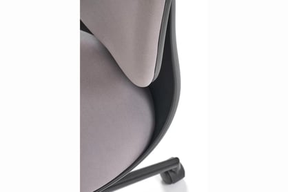 Dětská kancelářská židle Siteo - šedá / černá židle dzieciece kancelářský Siteo - světlý popelavá / černá