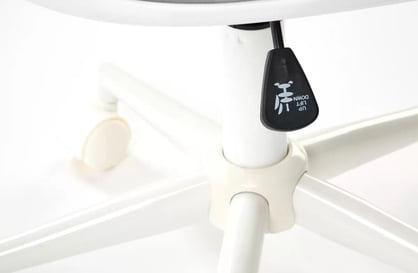 Dětská kancelářská židle Siteo - světle šedá / bílá židle dzieciece kancelářský siteo - světlý popelavá / bílá