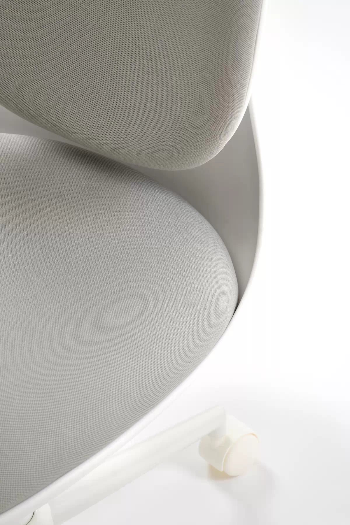 Dětská kancelářská židle Siteo - světle šedá / bílá židle dzieciece kancelářský siteo - světlý popelavá / bílá