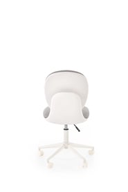 Dětská kancelářská židle Siteo - světle šedá / bílá židle dzieciece kancelářský siteo - světlý popelavá / bílá