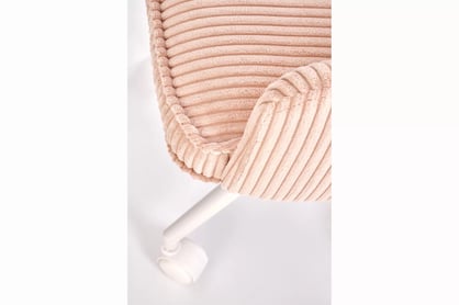 Dětská kancelářská židle Tilo čalouněná - růžová židle dzieciece kancelářský Tilo čalouněné - rozowe