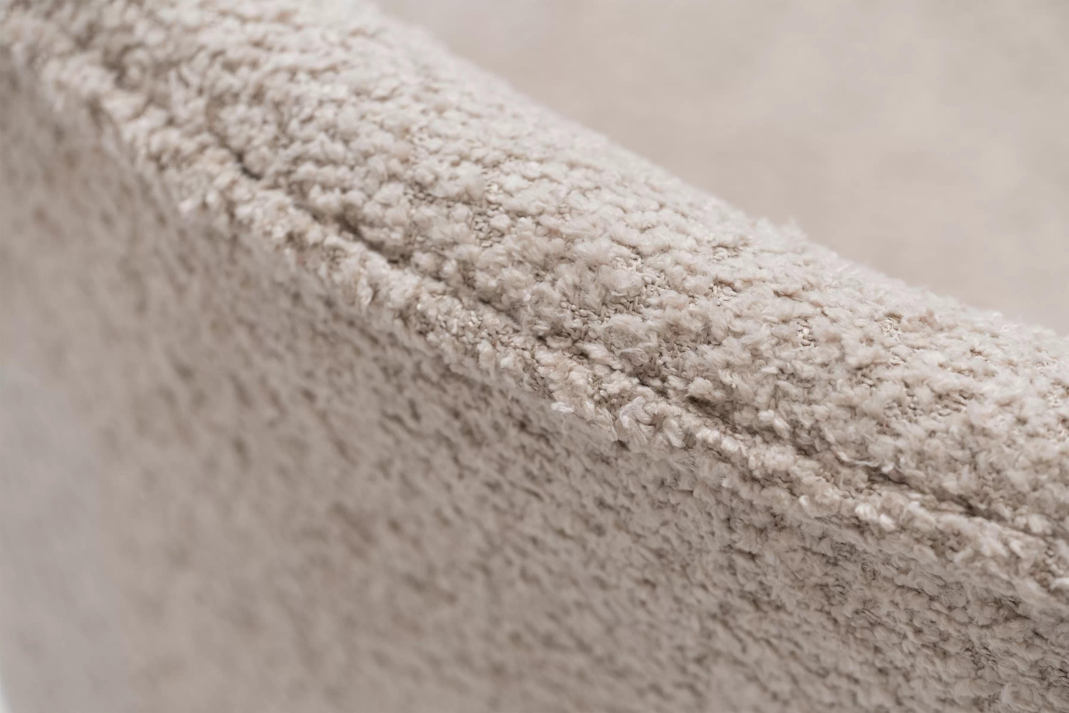 Čalouněná židle Aveliro skořepinová - béžová bouclé Catch Me 02 židle čalouněné Aveliro kubelkowe - béžová boucla Catch Me 02