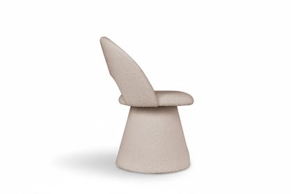 Čalouněná židle Aveliro skořepinová - béžová bouclé Catch Me 02 židle čalouněné Aveliro kubelkowe - béžová boucla Catch Me 02