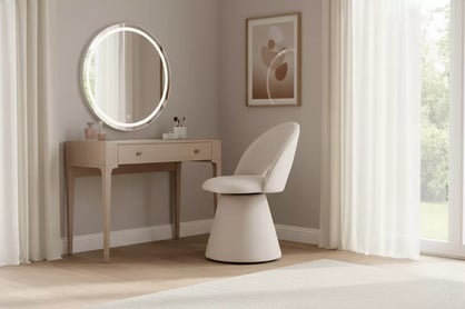 Čalouněná jídelní židle Aveliro s křesílkovým sedákem - béžový hydrofobní samet Salvador 1 židle čalouněné Aveliro kubelkowe - bezowe hydrofobowe Salvador 1 