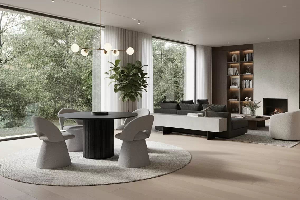 Čalouněná otočná skořepinová židle Aveliro Spin - světle šedá bouclé Catch Me 24 židle čalouněné Aveliro Spin kubelkowe obrotowe - jasna šedá boucla Catch Me 24