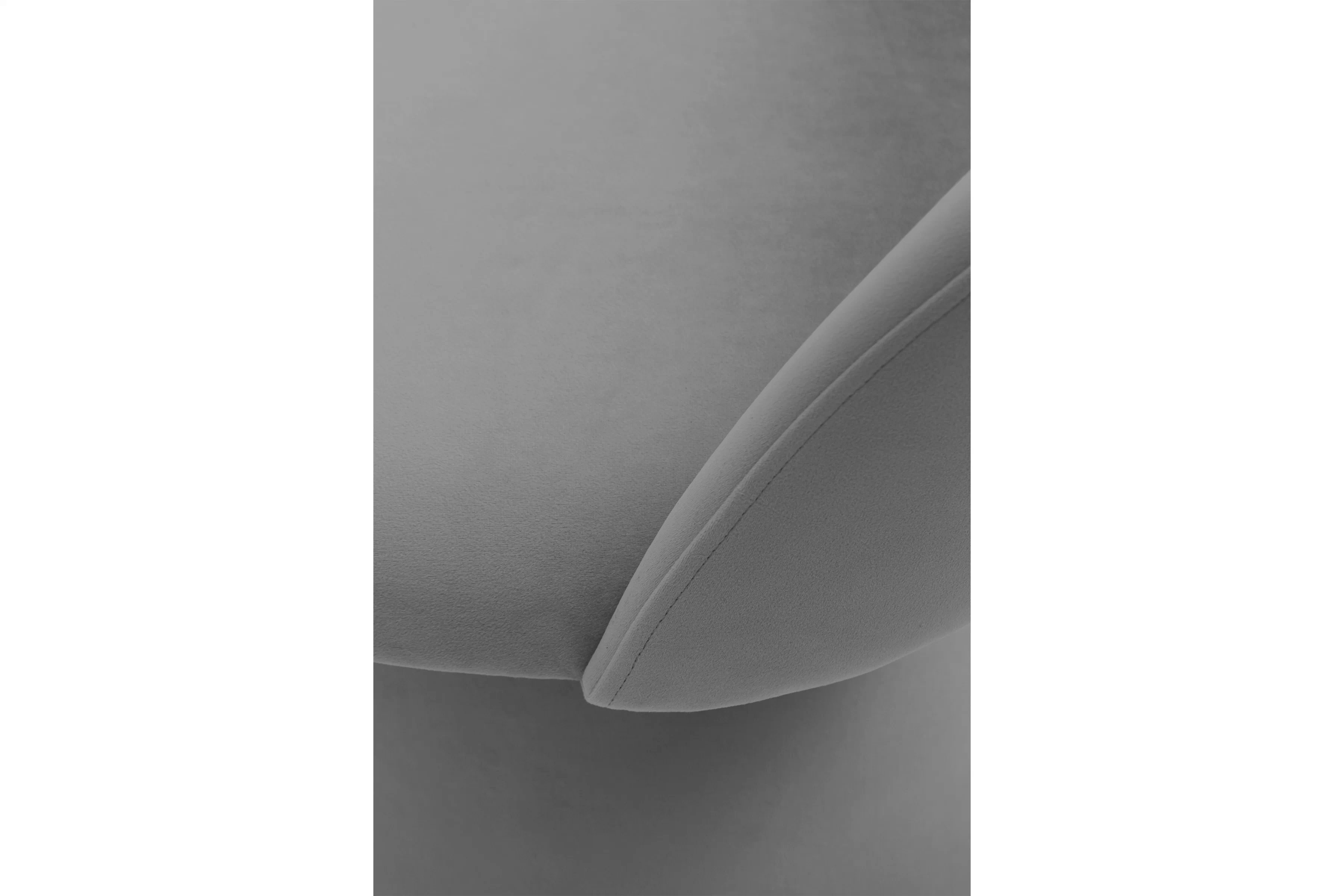 Čalouněná otočná skořepinová židle Aveliro Spin - šedý hydrofobní samet Salvador 17 židle čalouněné Aveliro Spin kubelkowe obrotowe - šedá samet hydrofobní  Salvador 17