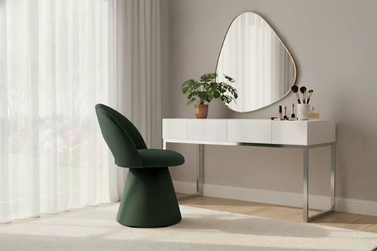 Čalúnená otočná škrupinová stolička Aveliro Spin Stolička čalúnená Aveliro Spin kubelkowe otočna