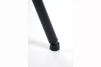 Čalúnená stolička Caleno - béžová / čierne nohy Stolička čalúnená Caleno - bezowe / čierny nožičky