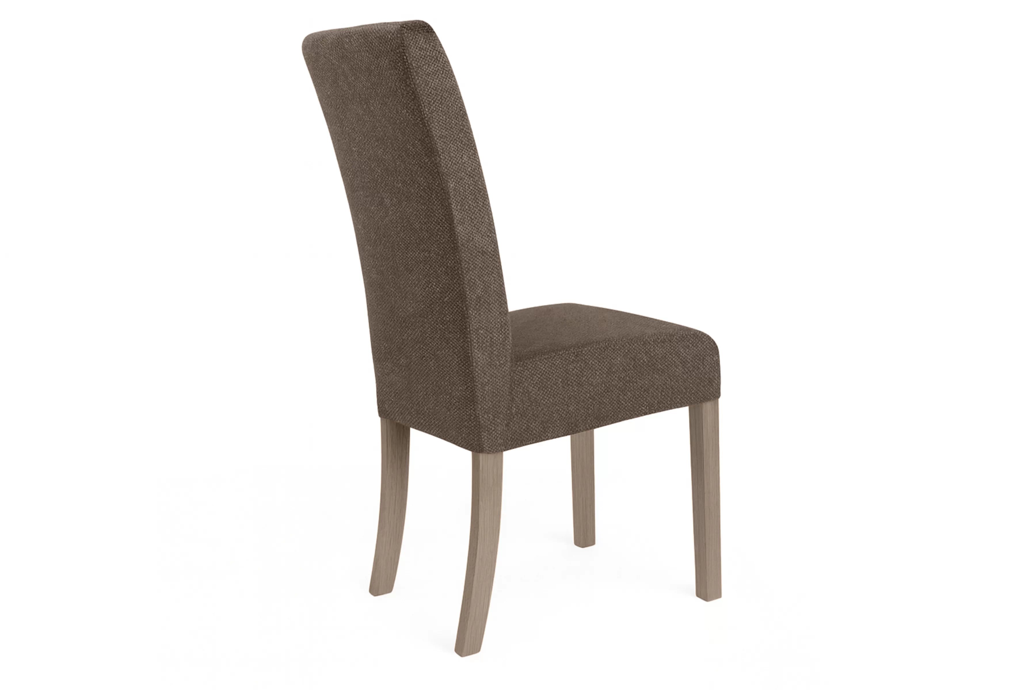 Stolička čalúnená Castello 4 z drewnianymi nogami - Storm 18 / Dub sonoma Tabac Stolička čalúnená Castello 4 z drewnianymi nogami - Storm 18 / Dub sonoma Tabac