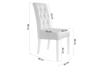 Čalouněná židle Castello 5 - béžová Salvador 02 / bukové nohy židle čalouněné Castello 5 - béžová Salvador 02 / Nohy buk