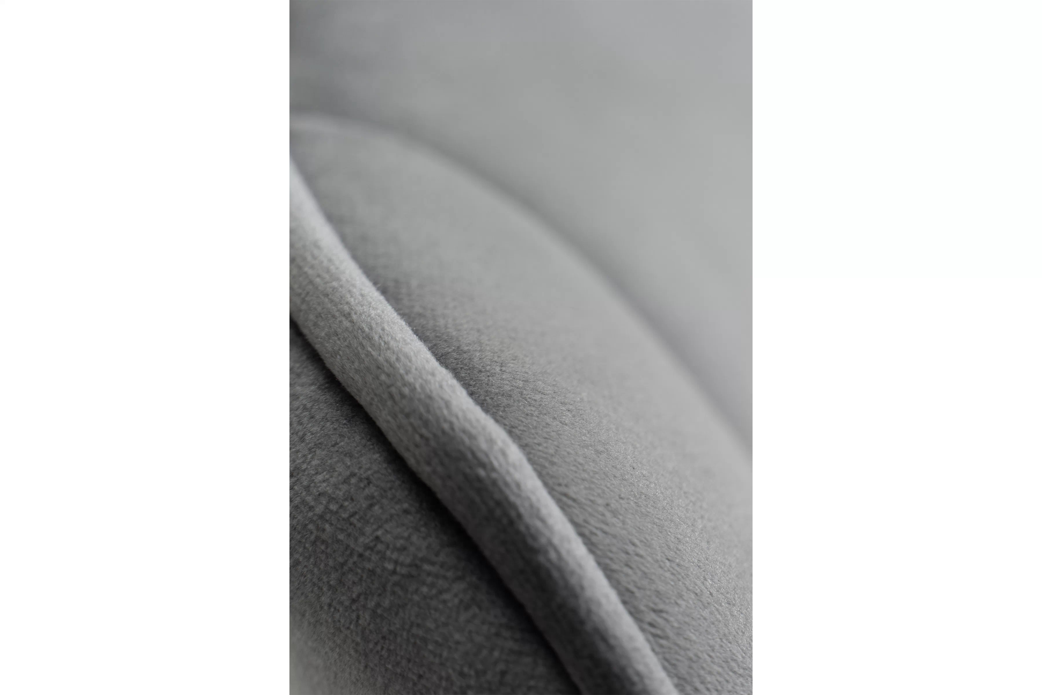 Jedálenská stolička Clemio - tmavosivý zamat Bluvel 14 / čierna Stolička čalúnená Clemio na kovových nohách - ciemno Popolový zamat Bluvel 14 / čierny nožičky