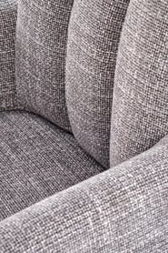 Otočená čalúnená stolička Denaro - popolavá látka Stolička čalúnená Denaro otočna - Popolový