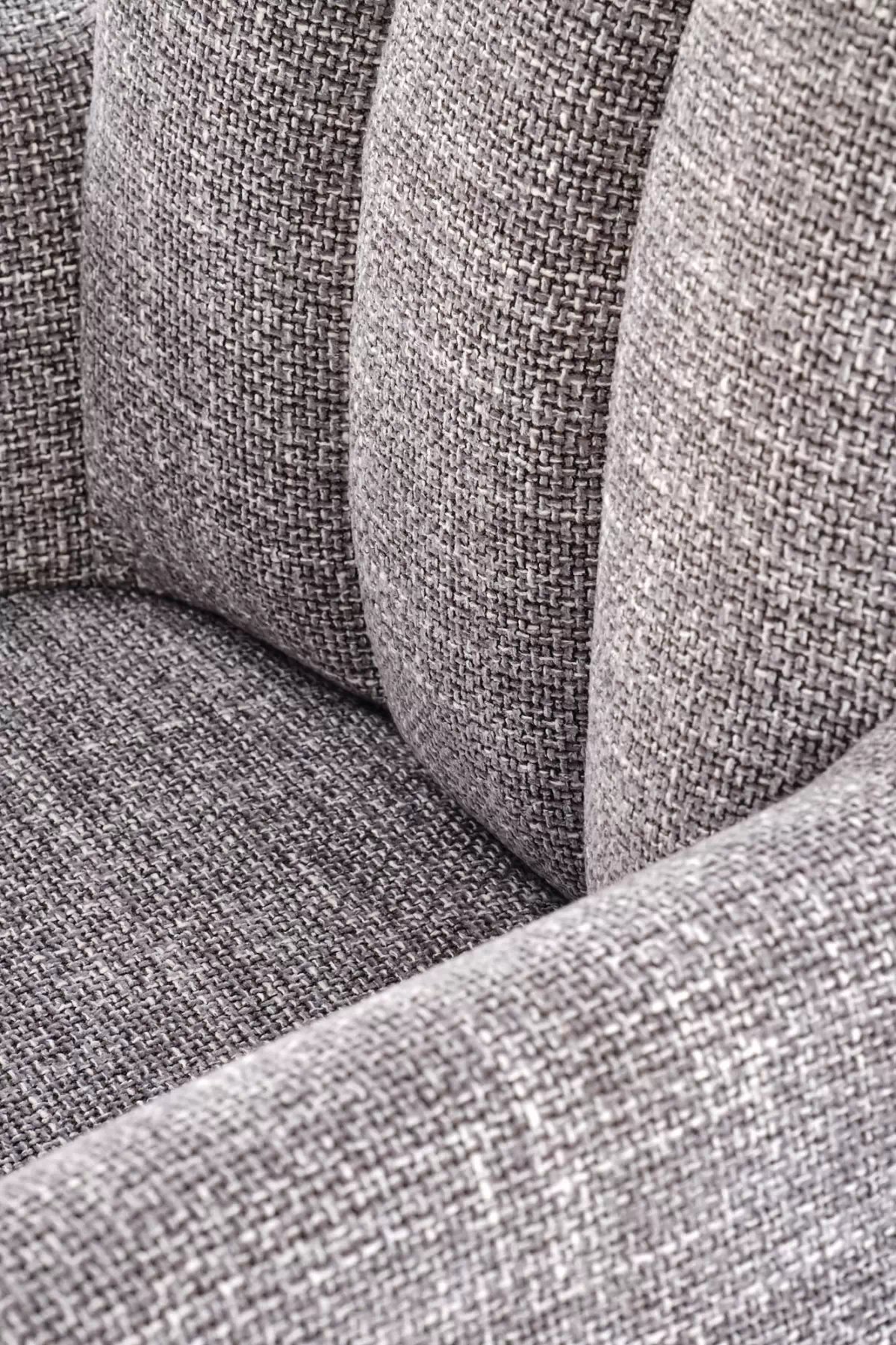 Otočená čalúnená stolička Denaro - popolavá látka Stolička čalúnená Denaro otočna - Popolový