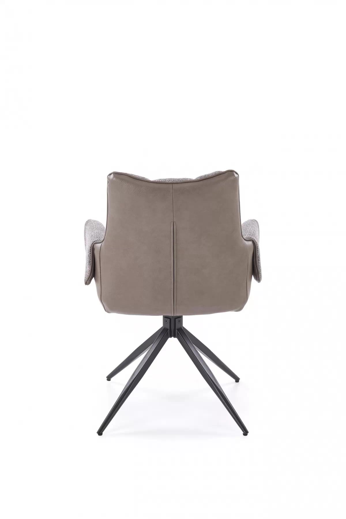 Otočená čalúnená stolička Denaro - popolavá látka Stolička čalúnená Denaro otočna - Popolový