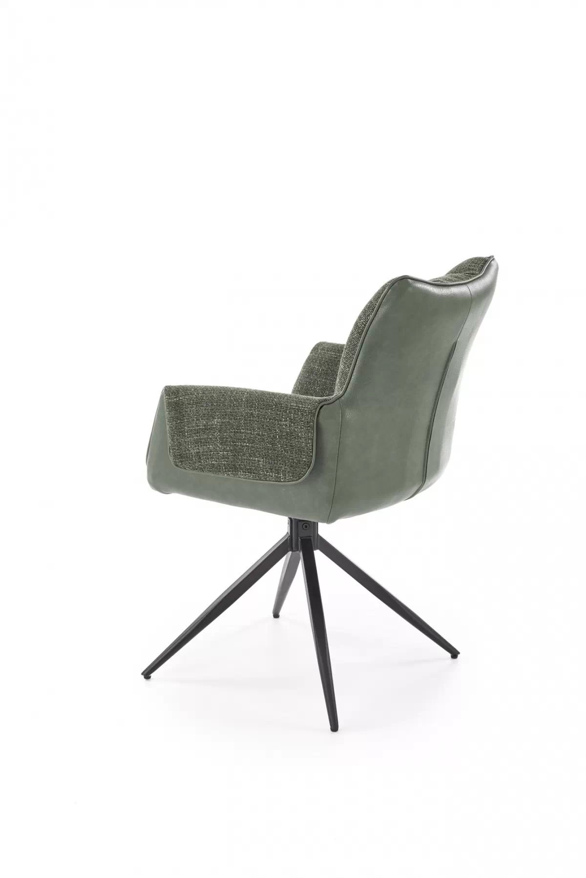 Otočné čalouněné křeslo Denaro - zelená židle čalouněné Denaro obrotowe - zelená