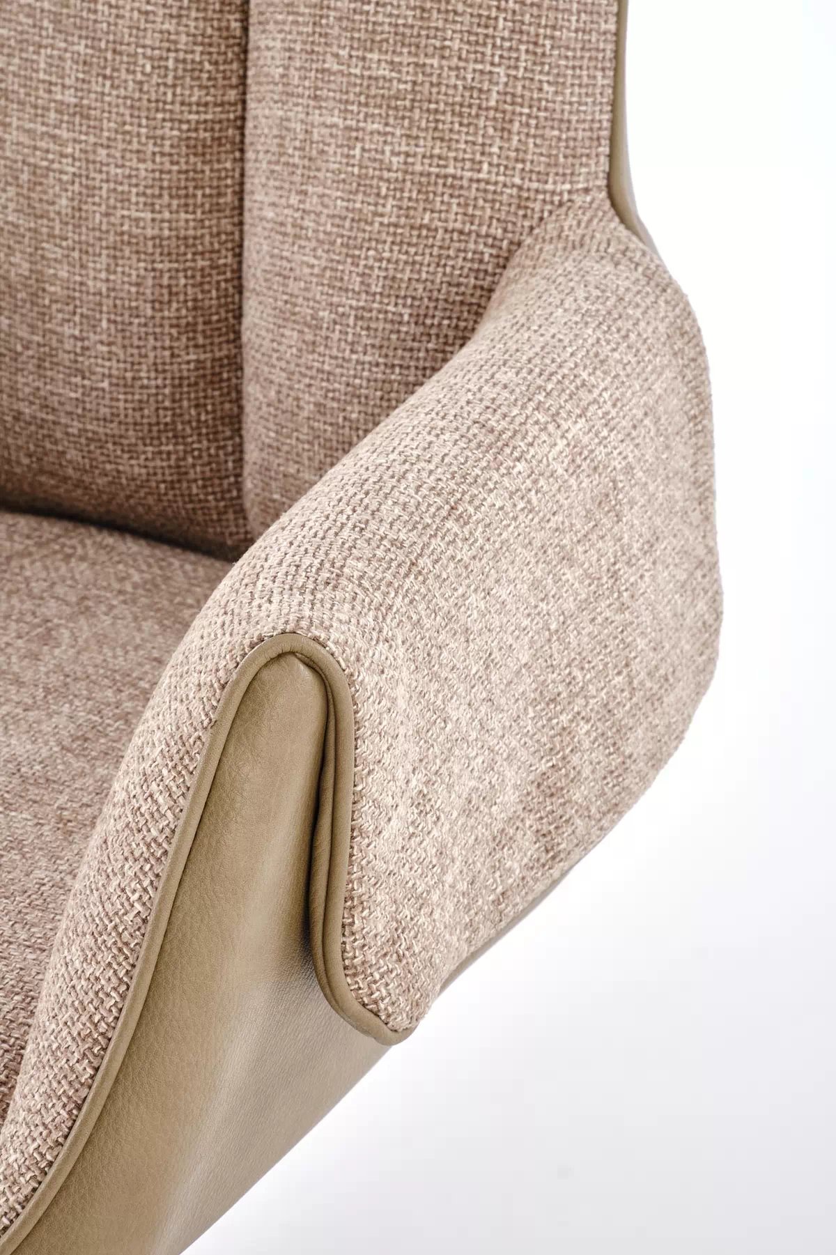 Otočená čalúnená stolička Denaro - hnedá Stolička čalúnená denaro otočna - Hnedý