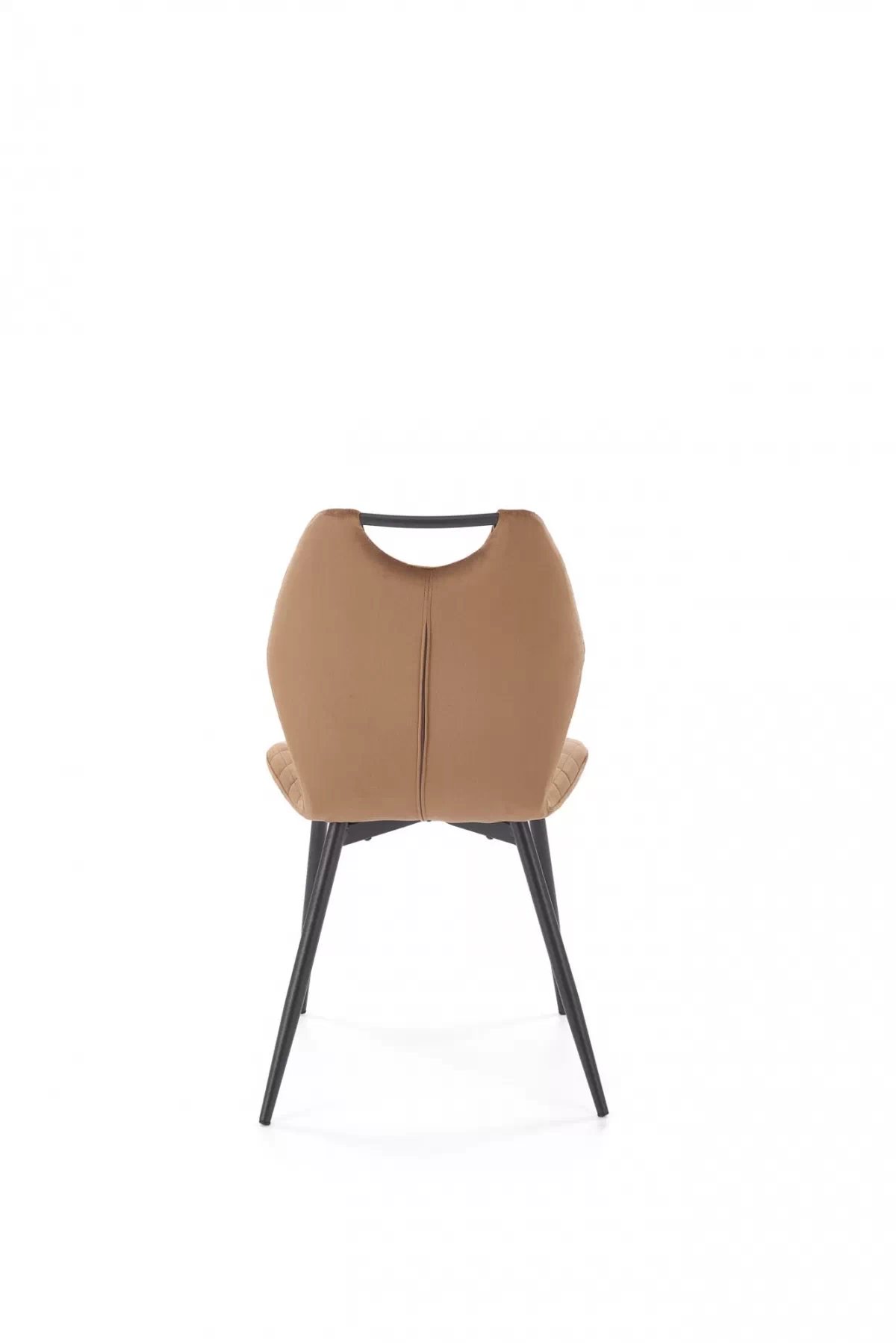 Čalouněná židle Ferina - béžový samet / černé nožky židle čalouněné Ferina - béžová welwet / Nohy černá