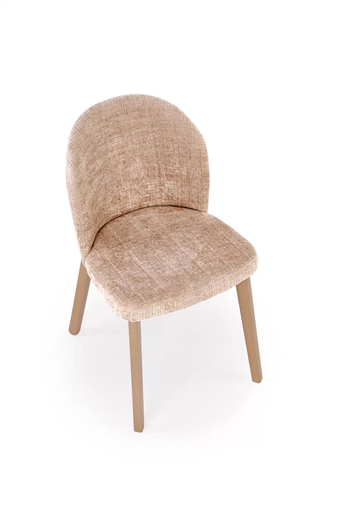Čalúnená stolička Isario - béžová látka Cremona 14 / svetlý orech Stolička čalúnená isario - béžový cremona 14 / svetlý Orech