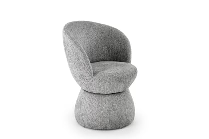 Otočné čalouněné křeslo Iverto - šedá