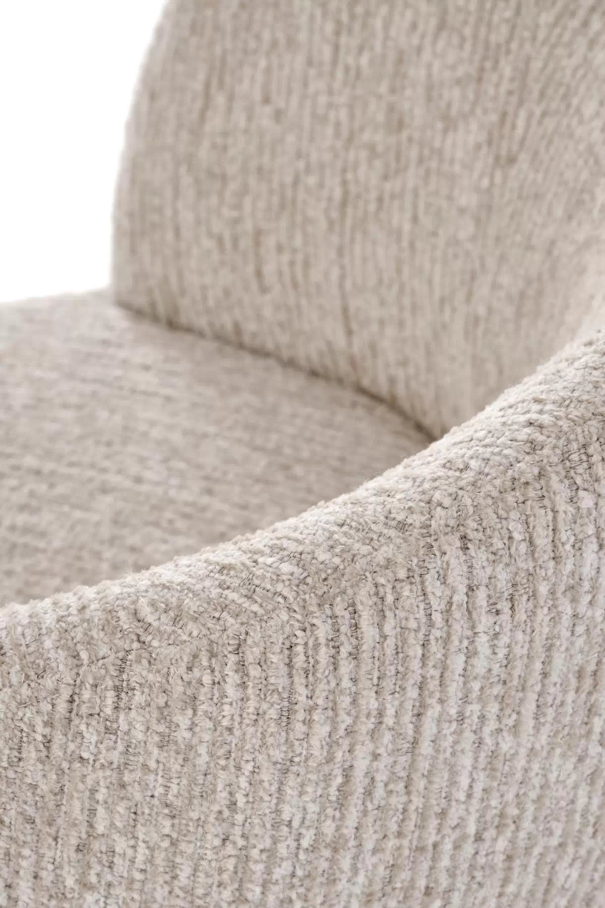 Otočné čalouněné křeslo Iverto - béžová židle čalouněné iverto obrotowe - béžová 