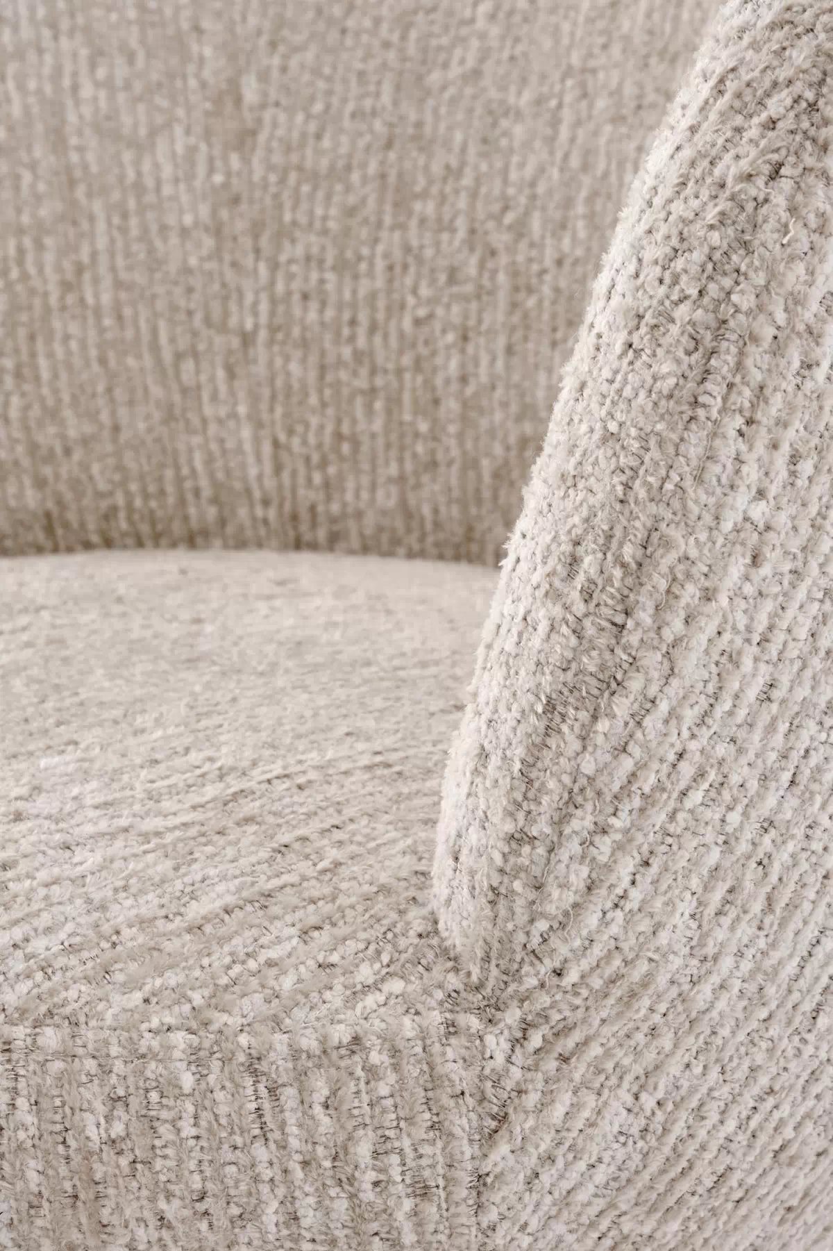 Otočné čalouněné křeslo Iverto - béžová židle čalouněné iverto obrotowe - béžová 