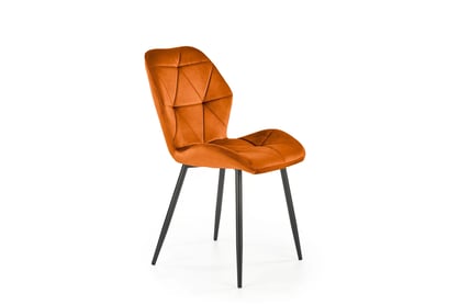 Čalúnená stolička Jasminio - škoricový zamat Bluvel 4215