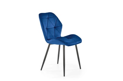 Čalouněné křeslo Jasminio - tmavě modrý samet Bluvel 86