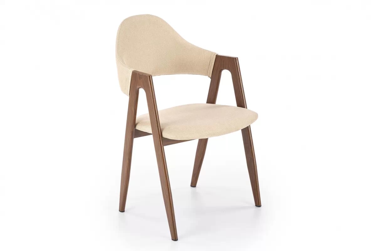 Jedálenské kreslo Viles - béžová Stolička čalouněné K344 - bezowe