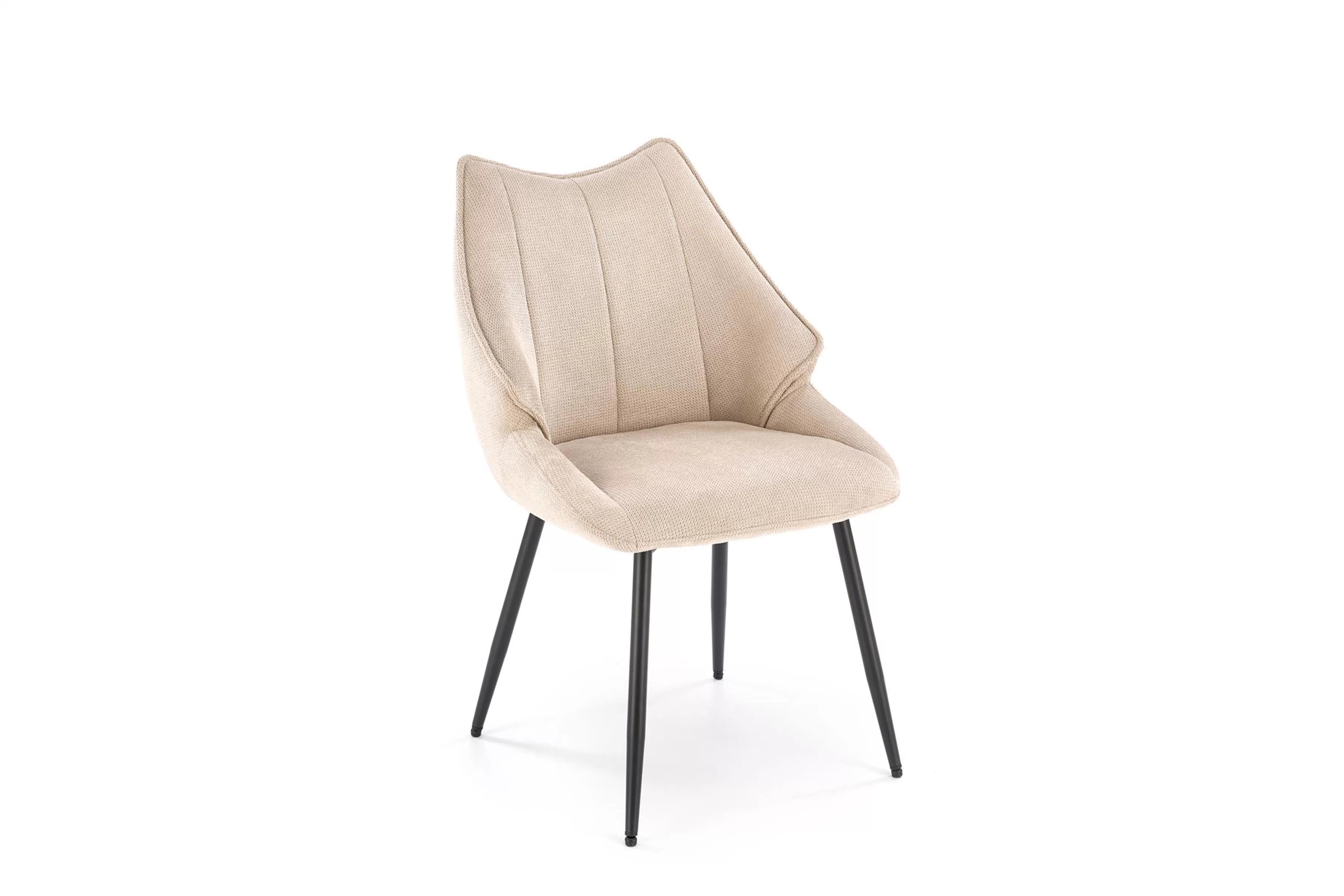 Čalouněná židle K543 - béžový výplet Vardo 28 židle čalouněné K543 - plecionka béžová Vardo 28