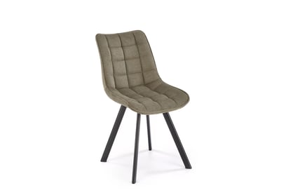 Jedálenská stolička K549 - olivová pletenina Vardo 74