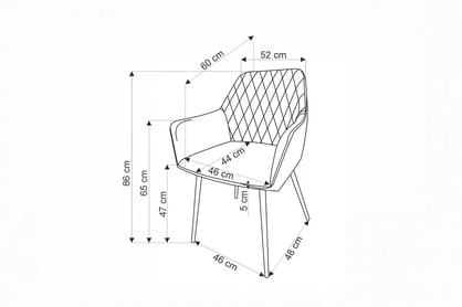 Čalouněná židle K558 - béžová židle čalouněné K558 - béžová