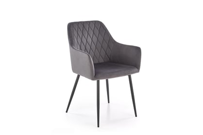 Jedálenská stolička K558 - sivá