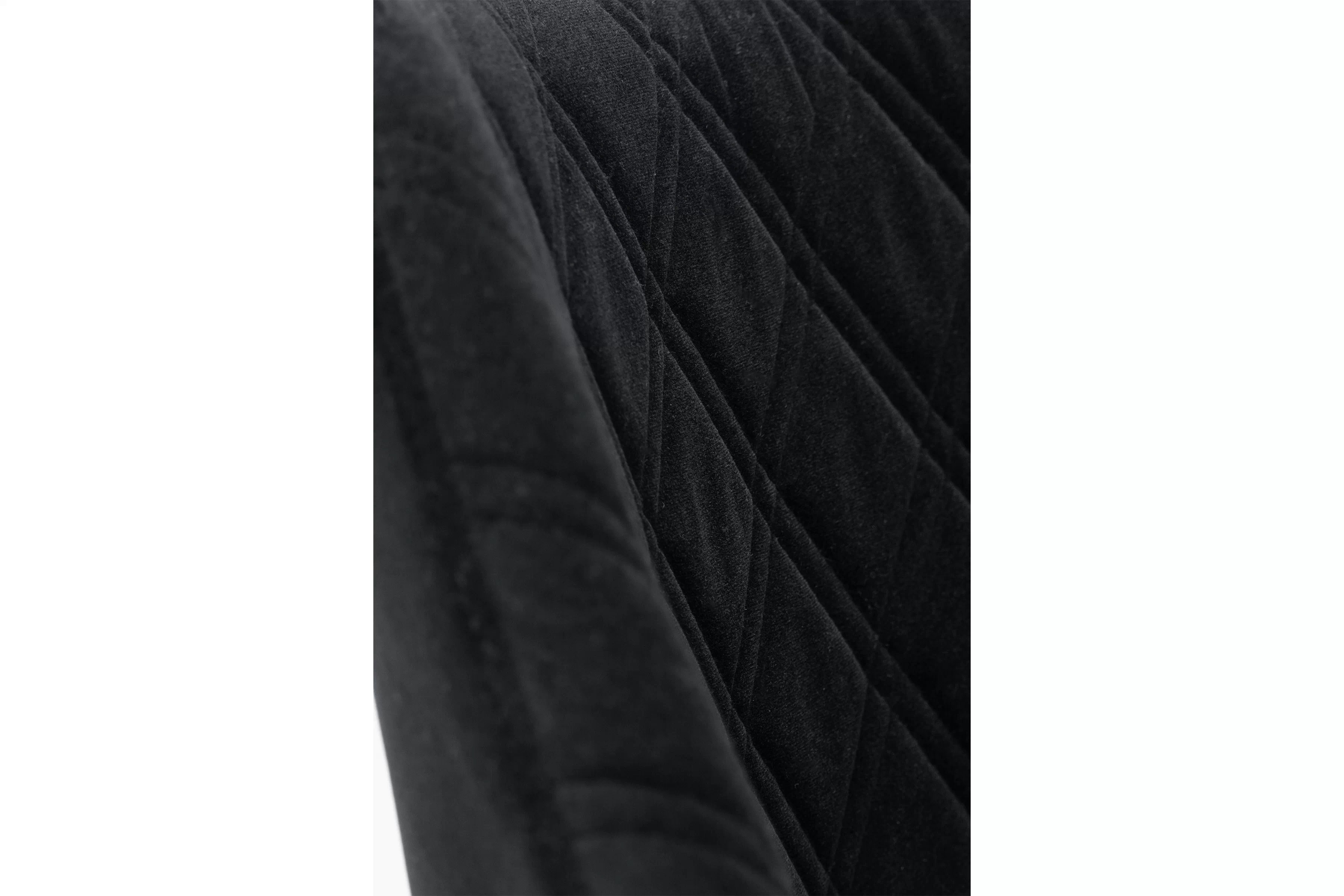 Jedálenské kreslo Merin - orech / čierna Stolička čalúnená Merin - orieškový / Čierny