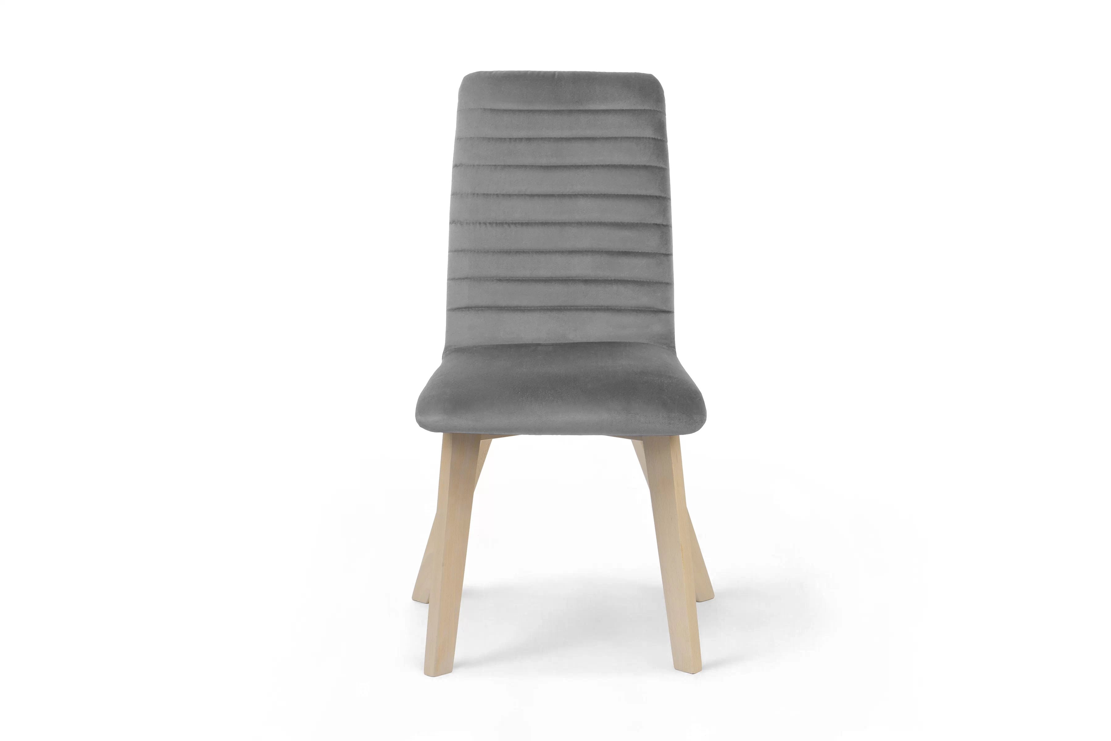 Čalouněná židle Modern 2 - šedá Salvador 17 / bukové nohy židle čalouněné Modern 2 na drewnianych nogach - šedá Salvador 17 / Nohy buk