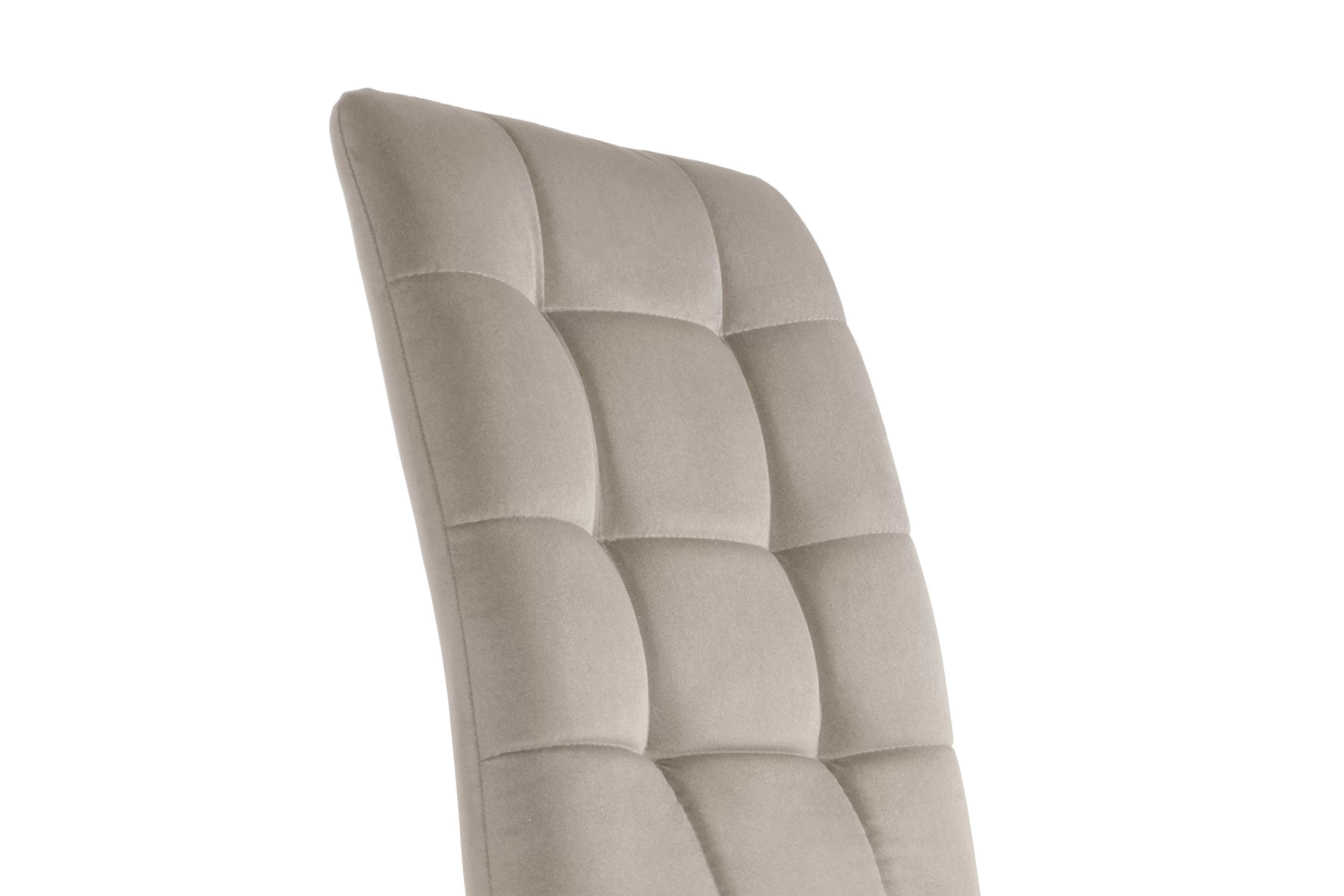 Jídelní čalouněná židle Modern 4 - béžová Salvador 02 / černé nožky židle čalouněné Modern 4 na drewnianych nogach - béžová Salvador 02 / černé nožičky