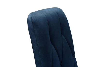 Jídelní čalouněná židle Modern 5 - námořnická modrá Salvador 05 / černé nožky židle čalouněné Modern 5 na drewnianych nogach - námořnická modrá Salvador 05 / černé nožičky