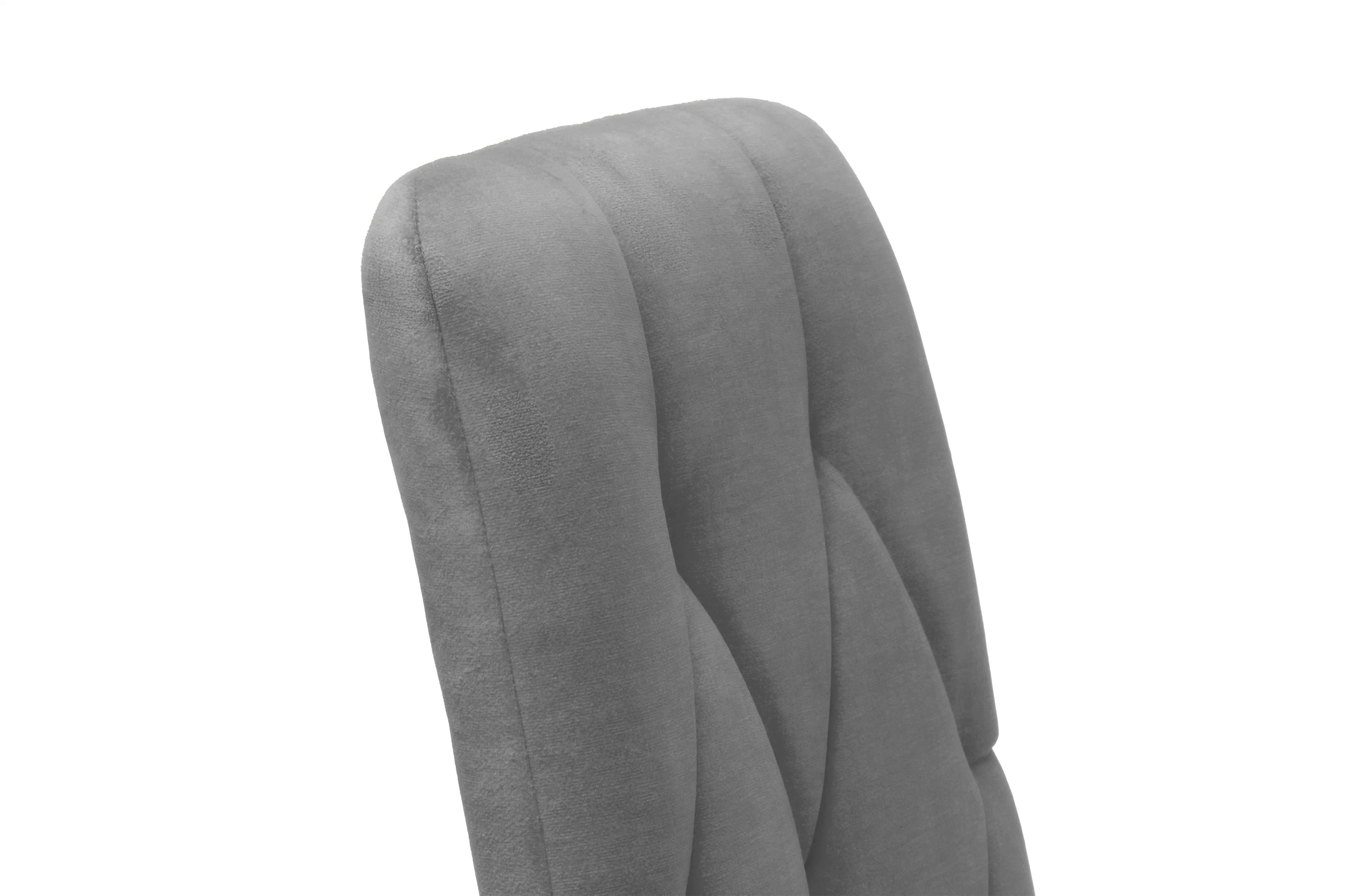 Jídelní čalouněná židle Modern 5 - šedá Salvador 17 / bukové nožky židle čalouněné Modern 5 na drewnianych nogach - šedá Salvador 17 / Nohy buk