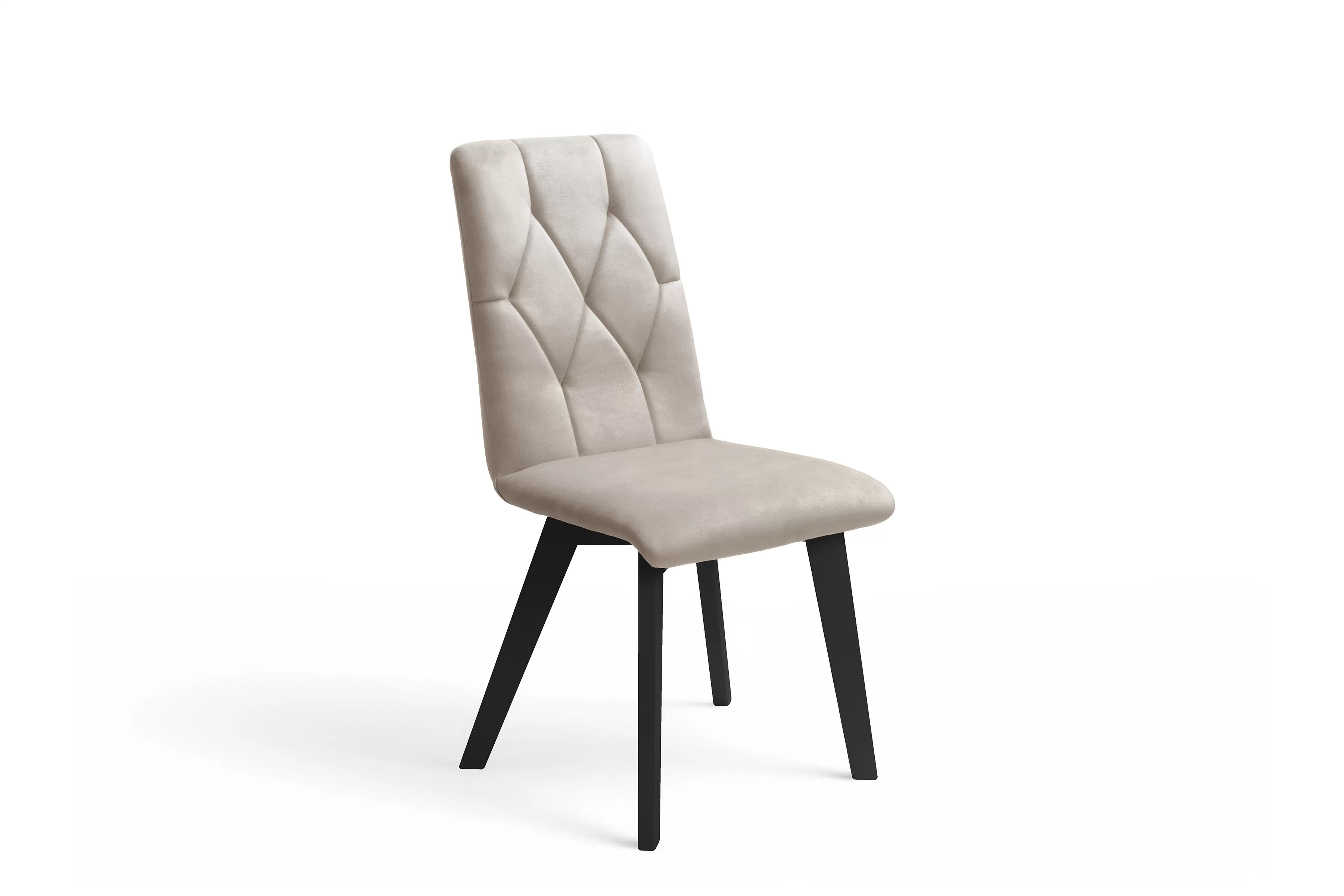 Jedálenská stolička Modern V Stolička čalúnená Modern 5 na drewnianych nogach