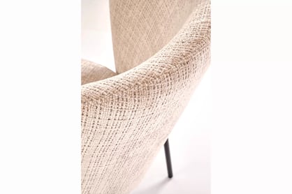 Čalúnená stolička Molena - béžová Stolička čalúnená Molena - bezowe