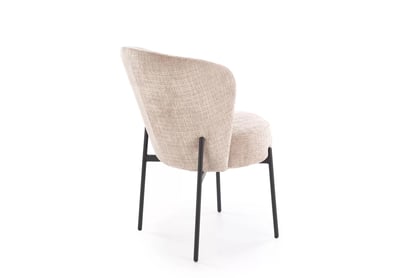 Čalúnená stolička Molena - béžová Stolička čalúnená Molena - bezowe