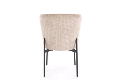 Čalúnená stolička Molena - béžová Stolička čalúnená Molena - bezowe