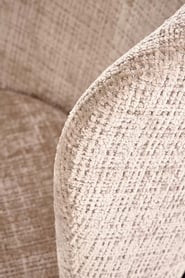 Čalúnená stolička Molena - béžová Stolička čalúnená molena - bezowe